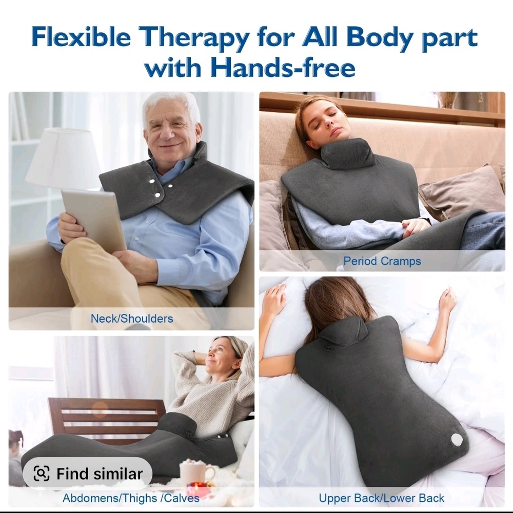 Versatile Gray Therapy Wrap